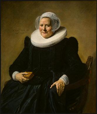 Frans Hals Portrait of an Elderly Lady oil painting image